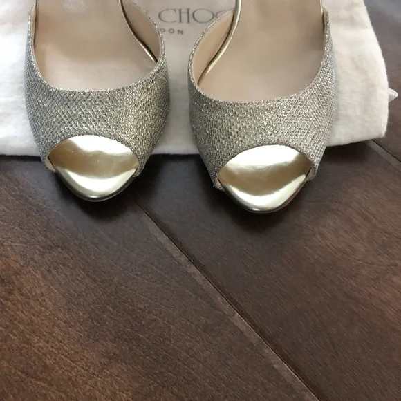 Jimmy Choo peep toe heels - Picture 9 of 14